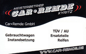 Car Remde GmbH in Kyritz-Heinrichsfelde Logo